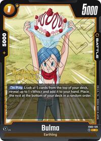 Bulma - FB02-129 (FB02-129) [Blazing Aura Release Event Cards]
