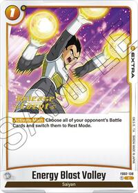 Energy Blast Volley (FB02-138) [Blazing Aura Release Event Cards]