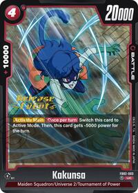 Kakunsa (FB02-003) [Blazing Aura Release Event Cards]