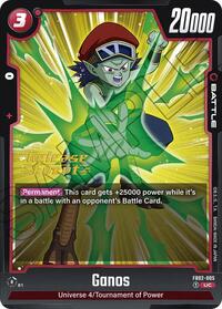 Ganos (FB02-005) [Blazing Aura Release Event Cards]