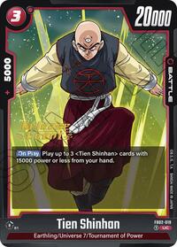 Tien Shinhan - FB02-019 (FB02-019) [Blazing Aura Release Event Cards]