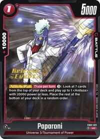 Paparoni (FB02-021) [Blazing Aura Release Event Cards]