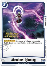 Absolute Lightning (FB02-068) [Blazing Aura Release Event Cards]
