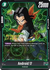 Android 17 - FB02-076 (FB02-076) [Blazing Aura Release Event Cards]