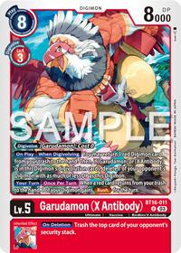 Garudamon (X Antibody) (BT16-011 U) [Beginning Observer]