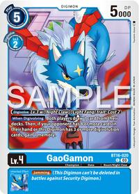 GaoGamon (BT16-020 C) [Beginning Observer]