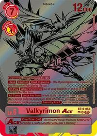 Valkyrimon ACE (Textured) (BT16-013 SR) [Beginning Observer]
