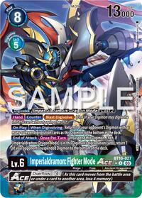 Imperialdramon: Fighter Mode ACE (Alternate Art) (BT16-027 R) [Beginning Observer]