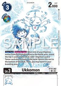 Ukkomon (Alternate Art) (BT16-082 R) [Beginning Observer]
