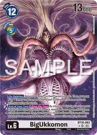 BigUkkomon (Alternate Art) (BT16-083 SR) [Beginning Observer]