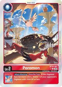 Poromon (Box Promotion Pack: Beginning Observer) (BT16-001 U) [Beginning Observer]