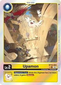 Upamon (Box Promotion Pack: Beginning Observer) (BT16-003 U) [Beginning Observer]