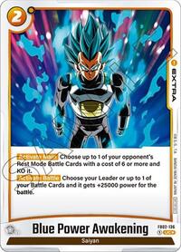 Blue Power Awakening - FB02-136 (Tournament Pack 02) (FB02-136) [Tournament and Championship Promos]
