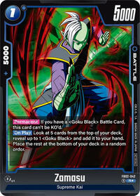 Zamasu - FB02-042 (Championship Pack 01) (FB02-042) [Tournament and Championship Promos]