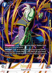 Zamasu - FB02-042 (Championship Pack 01) (Gold) (FB02-042) [Tournament and Championship Promos]