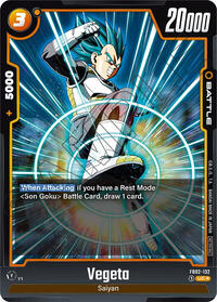 Vegeta - FB02-132 (Championship Pack 01) (FB02-132) [Tournament and Championship Promos]