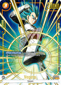 Vegeta - FB02-132 (Championship Pack 01) (Gold) (FB02-132) [Tournament and Championship Promos]