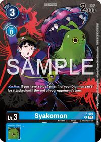 Syakomon - P-086 (Official Tournament Pack Vol.13) (P-086 P) [Digimon Promotion Cards]