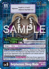 Belphemon: Sleep Mode - BT13-088 (2024 Evolution Cup Top 4) (BT13-088 R) [Versus Royal Knights]