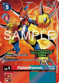 Flamedramon - BT8-012 (2024 Evolution Cup Top 4) (BT8-012 R) [New Awakening]