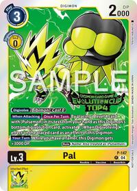 Pal - P-147 (2024 Evolution Cup Top 4) (P-147 P) [Digimon Promotion Cards]