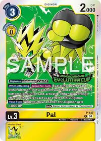Pal - P-147 (2024 Evolution Cup) (P-147 P) [Digimon Promotion Cards]