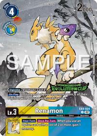 Renamon - EX4-024 (2024 Evolution Cup) (EX4-024 C) [Alternative Being Booster]