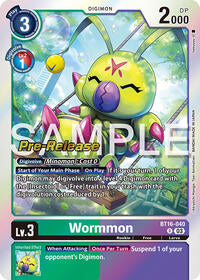 Wormmon (BT16-040 R) [Beginning Observer Pre-Release Cards]