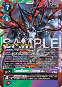 GranKuwagamon ACE (BT16-046 R) [Beginning Observer Pre-Release Cards]