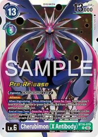 Cherubimon (X Antibody) (BT16-079 R) [Beginning Observer Pre-Release Cards]