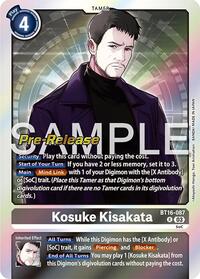 Kosuke Kisakata (BT16-087 R) [Beginning Observer Pre-Release Cards]