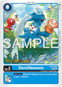 DemiVeemon (BT16-002 U) [Beginning Observer Pre-Release Cards]