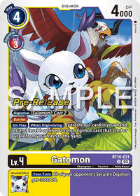 Gatomon (BT16-031 U) [Beginning Observer Pre-Release Cards]