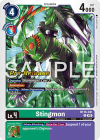 Stingmon (BT16-041 U) [Beginning Observer Pre-Release Cards]