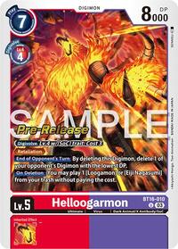 Helloogarmon (BT16-010 U) [Beginning Observer Pre-Release Cards]