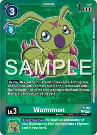 Wormmon - P-118 (Digimon Adventure Box 2024) (P-118 P) [Digimon Promotion Cards]