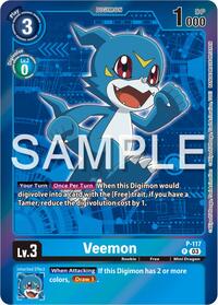 Veemon - P-117 (Digimon Adventure Box 2024) (P-117 P) [Digimon Promotion Cards]