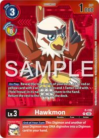 Hawkmon - P-119 (Digimon Adventure Box 2024) (P-119 P) [Digimon Promotion Cards]