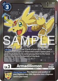 Armadillomon - P-121 (Digimon Adventure Box 2024) (P-121 P) [Digimon Promotion Cards]