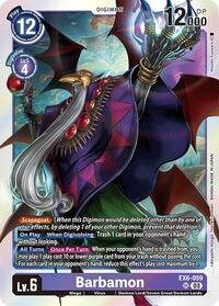 Barbamon (EX6-059 SR) [Infernal Ascension]