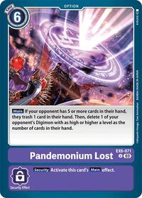 Pandemonium Lost (EX6-071 U) [Infernal Ascension]