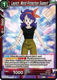 Launch, World Protection Support (BT25-018) [Legend of the Dragon Balls]