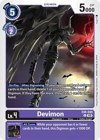Devimon (EX6-049 U) [Infernal Ascension]