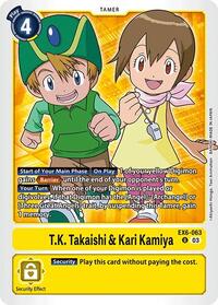 T.K. Takaishi & Kari Kamiya (EX6-063 U) [Infernal Ascension]