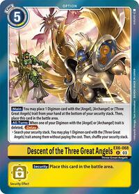 Descent of the Three Great Angels (EX6-068 R) [Infernal Ascension]