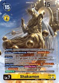 Shakamon (Alternate Art) (EX6-031 SR) [Infernal Ascension]