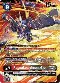 RagnaLoardmon ACE (Alternate Art) (EX6-011 SR) [Infernal Ascension]