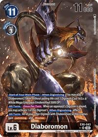 Diaboromon (Alternate Art) (EX6-043 SR) [Infernal Ascension]