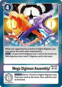 Mega Digimon Assembly! (EX6-072 R) [Infernal Ascension]
