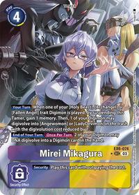 Mirei Mikagura (Alternate Art) (EX6-074 SCR) [Infernal Ascension]